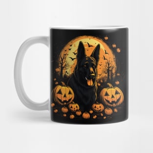 Halloween German Shepherd Dog Mug